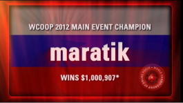 WCOOP-2012. Итоги чемпионата