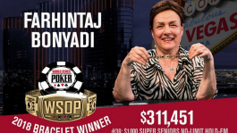 Вопреки старости: 83-летняя женщина выиграла золотой браслет WSOP 2018