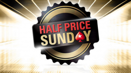 Результаты «Half Price Sunday» на PokerStars