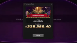 Алексей «ale6ka» Бойко выиграл Super MILLION$ на ПокерОК